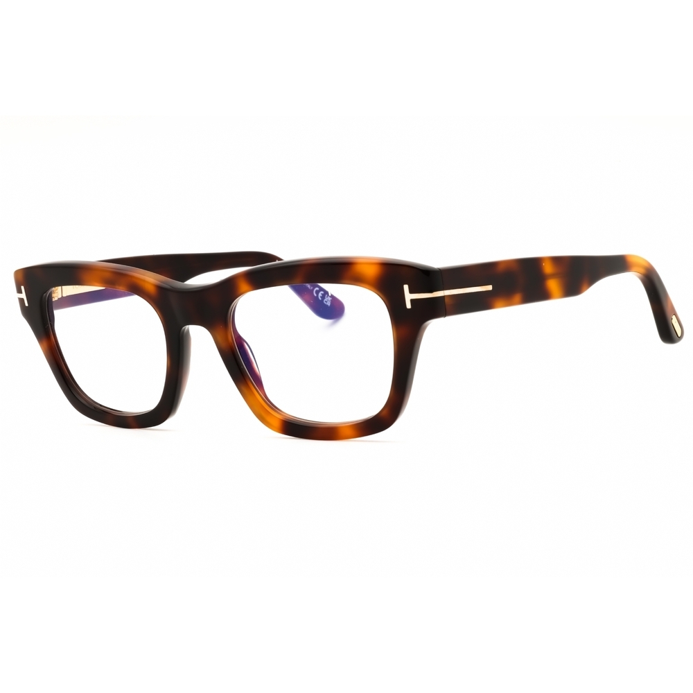 Tom Ford FT6036 Eyeglasses Blonde Havana Acetate Rectangular